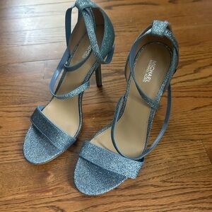 Michael Kors Sparkling Blue Heels